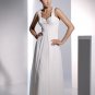 Free Shipping/2011 New arrival/A-line/Sleeveless/Chiffon/Floor length/Wedding Dress/A1052