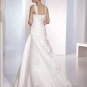 Free Shipping/2011 New arrival/A-line/Off the Shoulder/Satin/Chapel train/Wedding Dress/A1059