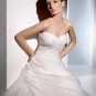 Free Shipping/2011 New arrival/A-line/Sweatheart/Satin&Organza/Chapel train/Wedding Dress/A1061