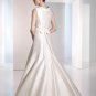 Free Shipping/2011 New arrival/A-line/Sleeveless/Satin/Chapel train/Wedding Dress/A1063