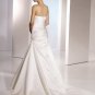 Free Shipping/2011 New arrival/A-line/Straples/Satin/Chapel train/Wedding Dress/A1087