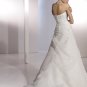 Free Shipping/2011 New arrival/A-line/Sweatheart/Satin&Organza/Chapel train/Wedding Dress/A1089