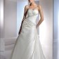 Free Shipping/2011 New arrival/A-line/Sweatheart/Satin/Chapel train/Wedding Dress/A1095