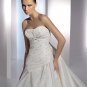 Free Shipping/2011 New arrival/A-line/Strapless/Taffeta/Chapel train/Wedding Dress/A1094