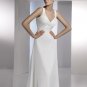 Free Shipping/2011 New arrival/A-line/Sleeveless/Chiffon/Floor Length/Wedding Dress/A1096