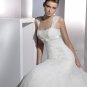 Free Shipping/2011 New arrival/Mermaid/Sleeveless/Satin&Mesh/Floor Length/Wedding Dress/A1099