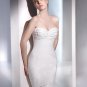 Free Shipping/2011 New arrival/Sheath/Sweatheart/Satin&Organza/Chapel train/Wedding Dress/A1109