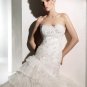 Free Shipping/2011 New arrival/A-line/Sweatheart/Satin&Mesh/Chapel train/Wedding Dress/A1116