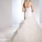 Free Shipping/2011 New arrival/A-line/Sweatheart/Satin&Mesh/Chapel train/Wedding Dress/A1116