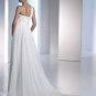 Free Shipping/2011 New arrival/A-line/One-shoulder/Satin&Chiffon/Chapel train/Wedding Dress/A1119