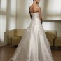 Free Shipping/2011 New arrival/A-line/Strapless/Satin/Chapel train/Wedding Dress/A1138