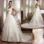 Free Shipping/2011 New arrival/A-line/Sleeveless/Satin/Chapel train/Wedding Dress/A1139