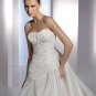 Free Shipping/2011 New arrival/A-line/Strapless/Taffeta/Chapel train/Wedding Dress/A1157