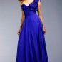 Elegant Floor length One Shoulder Chiffon Formal Dress PM21