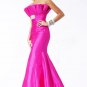 Tffeta Mermaid Strapless Prom Dress PE003