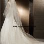 Free Shipping luxurious Lace Remove Strapless Wedding Dress A1196