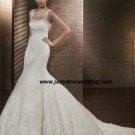 Free Shipping luxurious Memaid Spaghetti Strap Bridal Wedding Dress A1194
