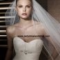 Free Shipping/2011 New arrival/A-line/Strapless/Satin/Chapel train/Wedding Dress/A1178