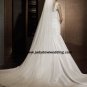 Free Shipping/2011 New arrival/Mermaid/One-Shoulder/Satin/Chapel  train/Wedding Dress/A1175