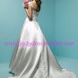 Delicate/Cap Sleeves/Sweetheart Neckline/A-Line/Princess/Floor Length/Bridal Gown/AA104