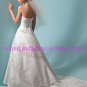 Delicate/Strapless/A-Line/Princess/Floor Length/Wedding Dress/AA096