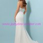 Free Shipping/A-line/Halter/Sweetheart/Satin&Chiffon/Floor Length/Wedding Dress/AA093