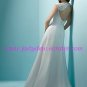 Free shipping/A-line/Off the shoulder/Satin/Floor Length/Bridal Gown/AA092