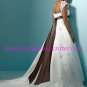 Delicate/Detachable/Cap Sleeves/Sweetheart Neckline/A-Line/Princess/Bridal Gown/AA089