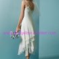 Laconic/Spaghetti Strap/Sweetheart Neckline/A-Line/Princess/Floor Length/Wedding Dress/AA083