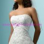Elegnat/Spaghetti Strap/Sweetheart Neckline/Taffeta&Lace/A-Line/Princess/Bridal Gown/AA078