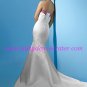 Delicate/Sweetheart Neckline/Satin/with Ribbon/Mermaid/Floor Length/Bridal Gown/AA075