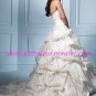 Chic/Sweetheart Neckline/A-Line/Princess/Floor Length/Taffeta/with Beading/Wedding Dress/AA067