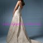 Graceful/Strapless/Sweetheart Neckline/A-Line/Princess/Floor-Length/Wedding Dress/AA060