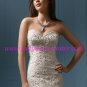 Graceful/Strapless/Sweetheart Neckline/A-Line/Princess/Floor-Length/Wedding Dress/AA060