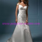 Endearing/Sweetheart  Neckline/A-Line/Princess/Floor-Length/Satin/Wedding Dress/AA059