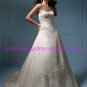 Noblest/Detachable/Cap Sleeves/A-Line/Princess/Floor Length/Bridal Gown/AA058