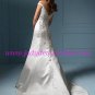 Endearing/Sweetheart  Neckline/A-Line/Princess/Floor-Length/Satin/Wedding Dress/AA059