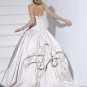 Free Shipping/Ball gown/Sweatheart/Satin/Floor length/Bridal Wedding Dress/GG012