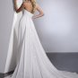 Free Shipping/A-line/Sweatheart/Chiffon/Chapel train/Bridal Wedding Dress/GG021