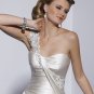 Free Shipping/Mermaid/One-shoulder/Satin/Chapel train/Bridal Wedding Dress/GG026