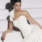 A-line/Sweatheart/Chiffon/Chapel train/Bridal Wedding Dress/GG029