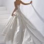 Free Shipping/Satin with Crystal Beadings Sweetheart-neck Ball Gown strapless Wedding Dress GG040