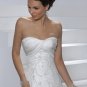 A-line/Sweatheart/Satin&Organza/Chapel train/Embroidery/Bridal Wedding Dress/GG048