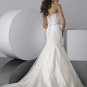 Free Shipping/Sheath/Off the shoulder/Satin&Lace/Chapel train/Bridal Dress/Merry Christmas/GG087