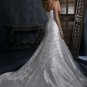 Free Shipping/Taffeta with Crystal Beadings A-line Strapless WEDDING GOWN GG108
