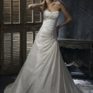Free Shipping/A-line/Sweatheart/Taffeta/Chapel train/Bridal Wedding Dress/GG109