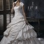 Free Shipping/A-line/Sweatheart/Taffeta/Chapel train/Bridal Wedding Dress/GG111