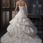 Free Shipping/A-line/Sweatheart/Taffeta/Chapel train/Bridal Wedding Dress/GG111