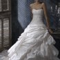 Free Shipping/A-line/Sweatheart/Taffeta/Chapel train/Bridal Wedding Dress/GG111