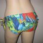 ABS Rainforest Floral Double String Bikini Bottom 8 NWT
